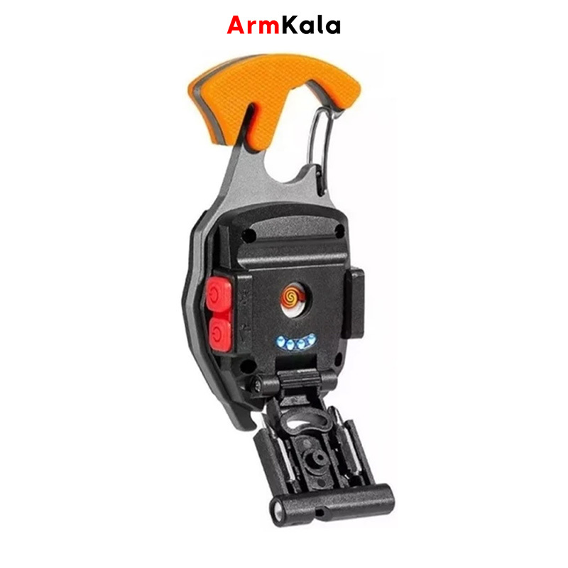  چراغ جیبی W5147 با فندک المنتی و ابزار همراه 