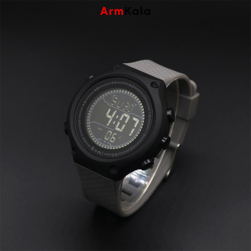  BNMI 1810G ساعت اسپرت با نمایشگر نور پس‌زمینه 