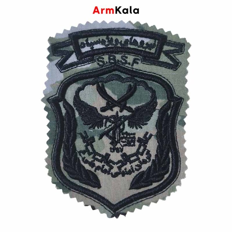 آرم نیروهای ویژه سپاه مولتی‌کم مشکی