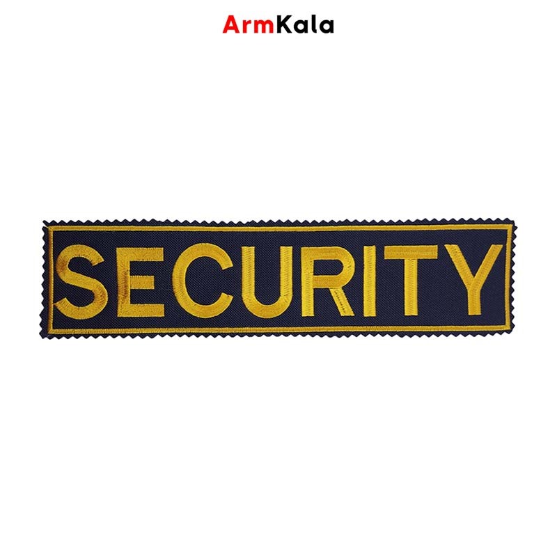  آرم پشت لباس Security 