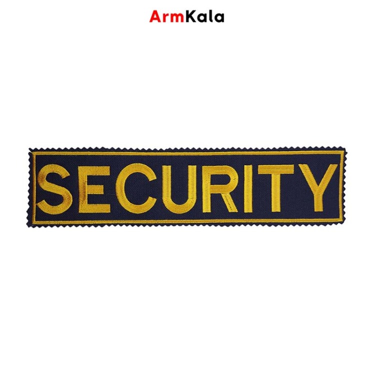 آرم پشت لباس Security