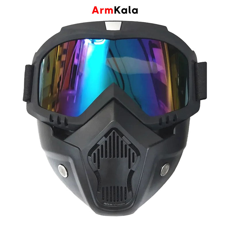 عینک موتورسواری فیسدار