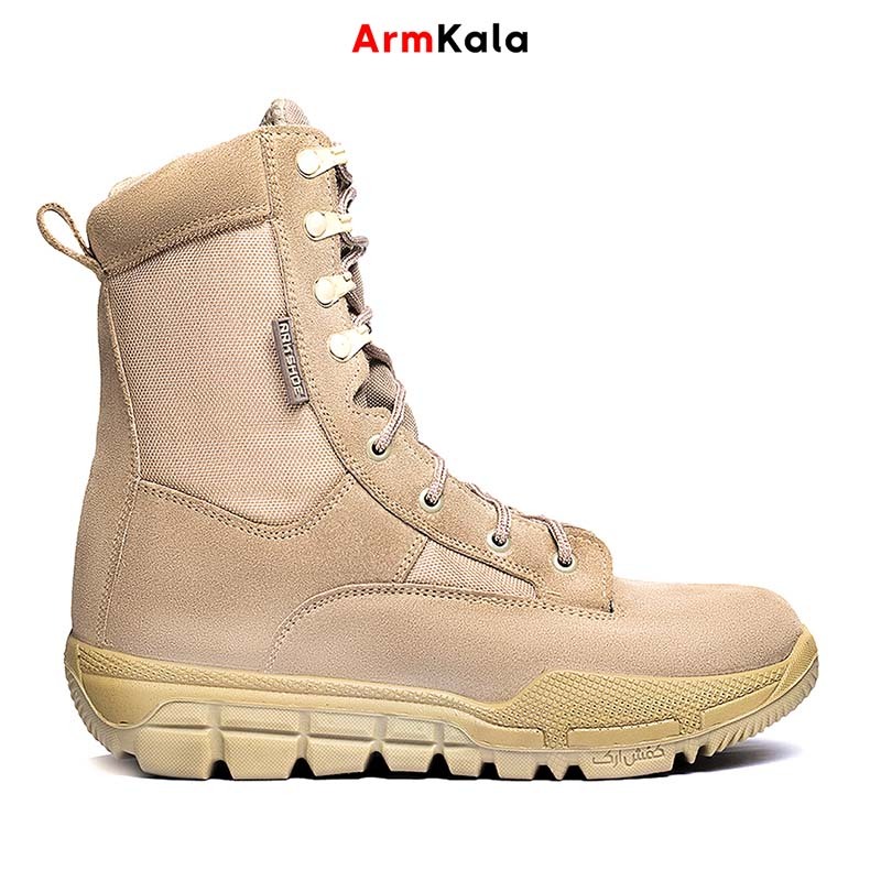  پوتین چرم طبیعی گارد مناسب نیروهای نظامی و کوهنوردی 