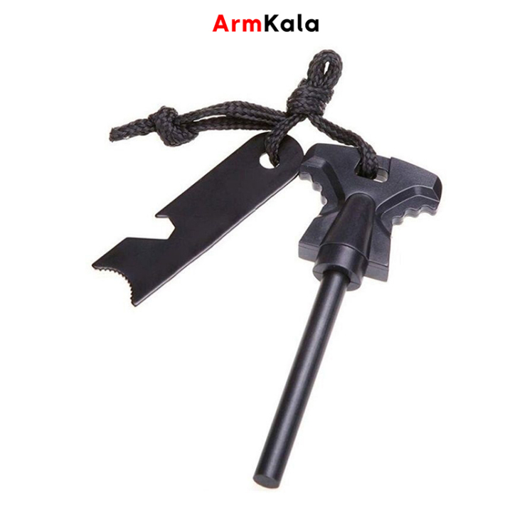 سنگ چخماق چندکاره حرفه‌ای مدل دربازکن دار