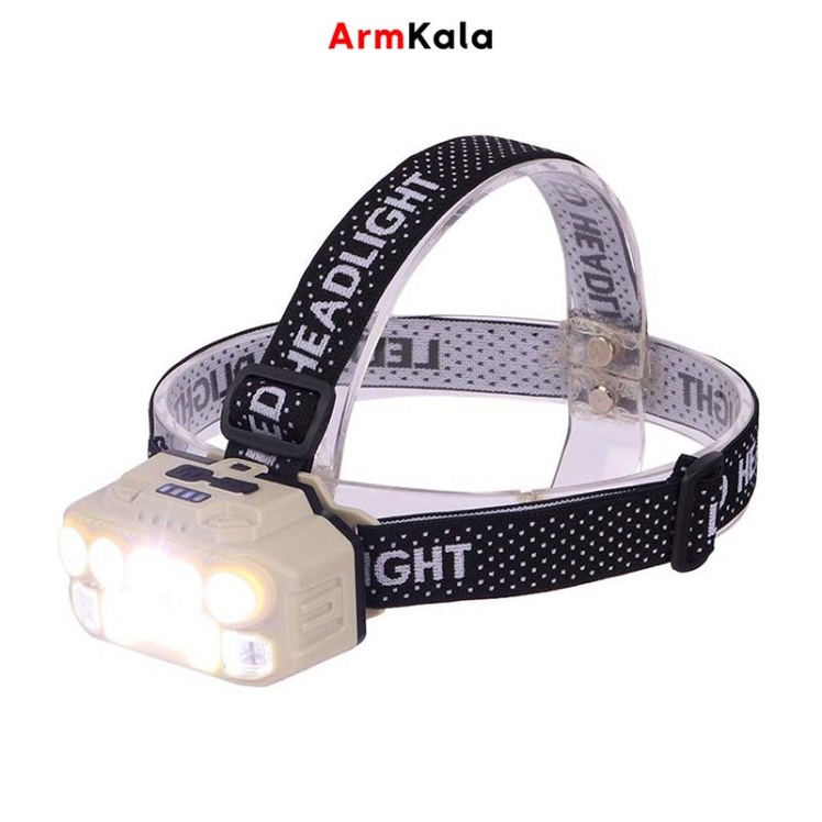 چراغ پیشانی شارژی سنسوردار HX-817S