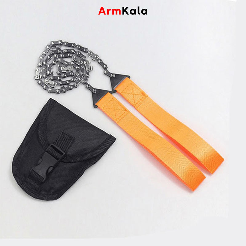  اره زنجیری دستی جیبی با کیف حمل 