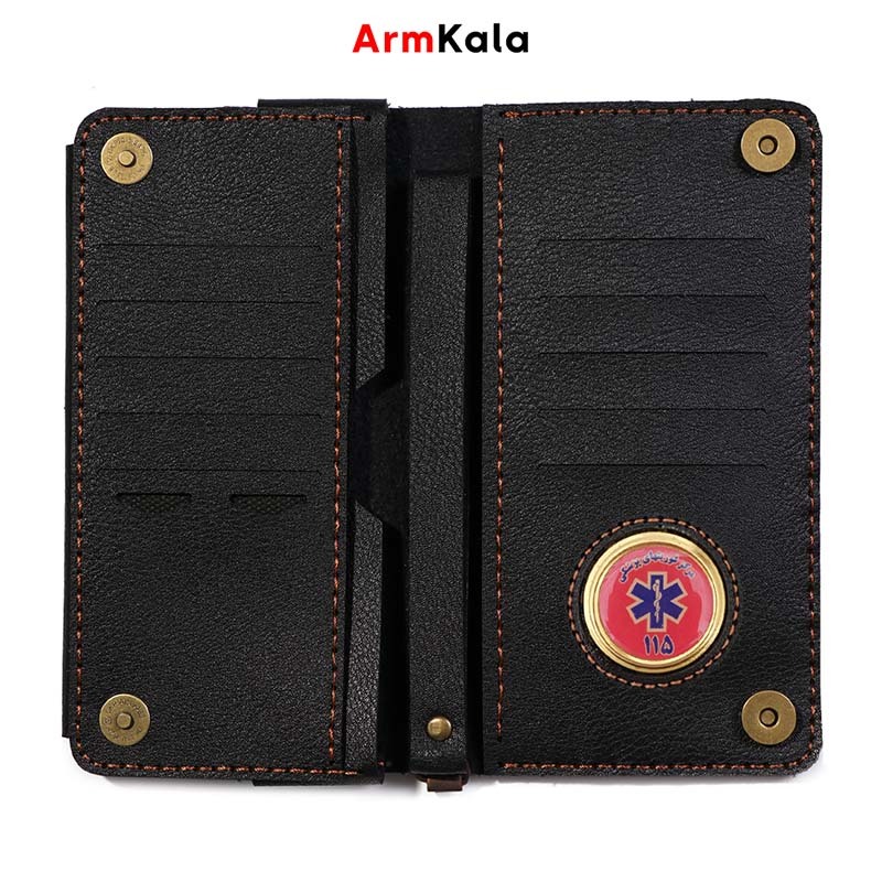 کیف پول مردانه با آرم اورژانس