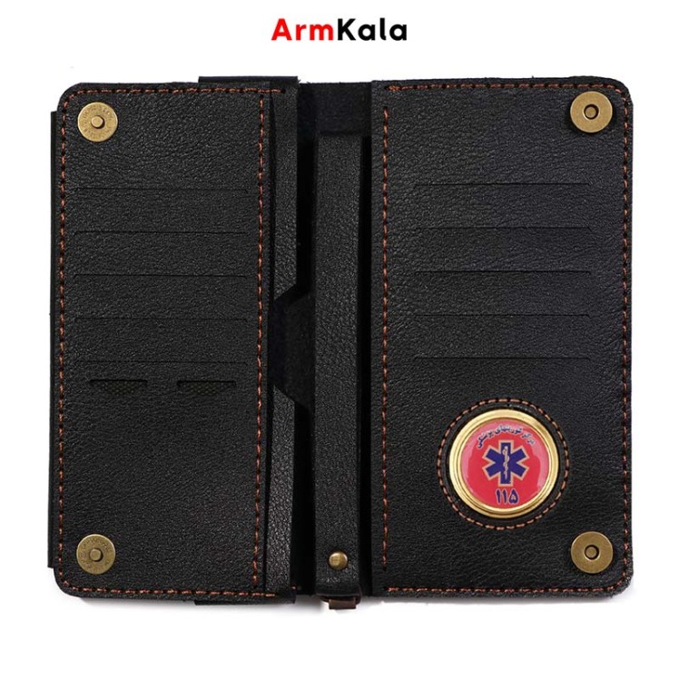 کیف پول مردانه با آرم اورژانس