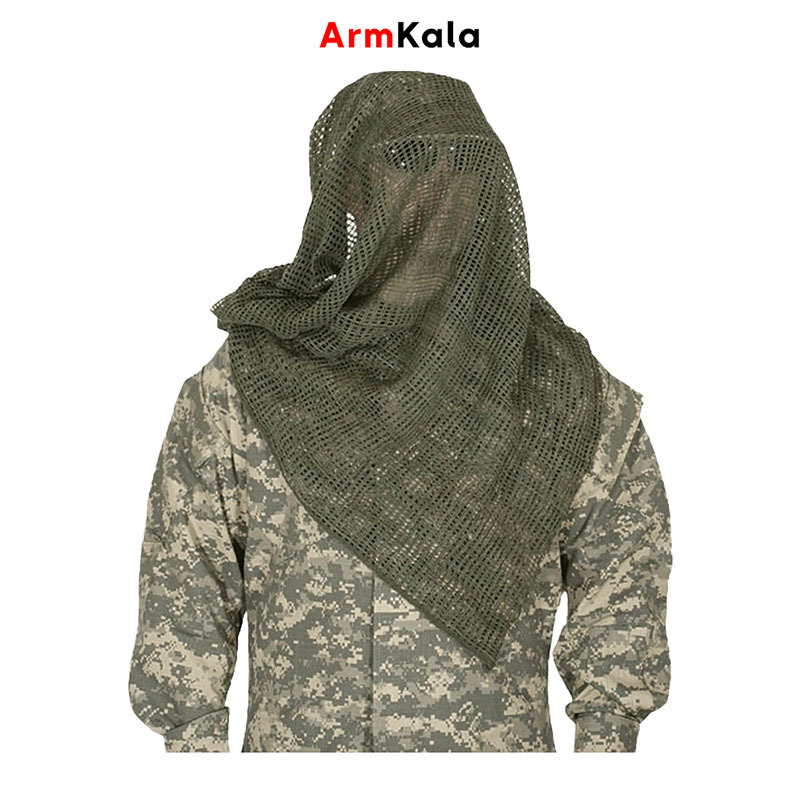 شال توری مخصوص محافظت از گردن و صورت در برابر آفتاب و گردوغبار