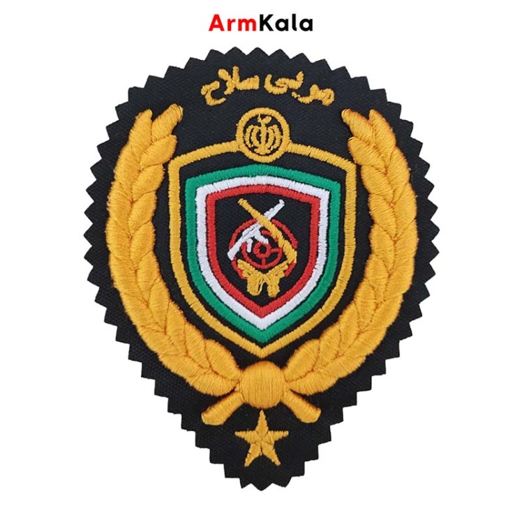 آرم مربی سلاح یک ستاره