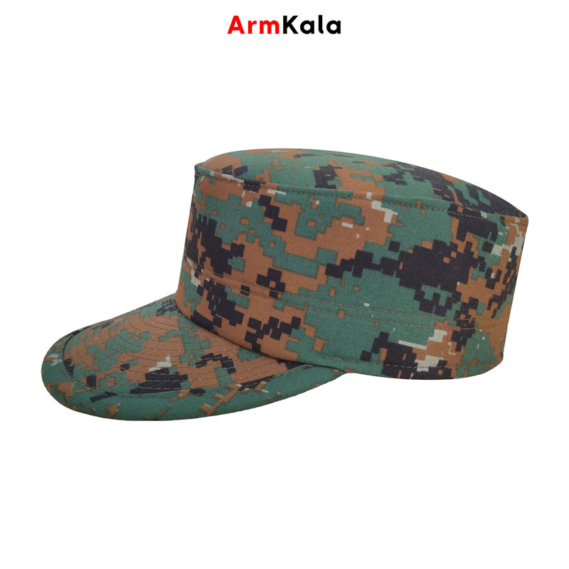  کلاه چمرانی دیجیتال سبز 