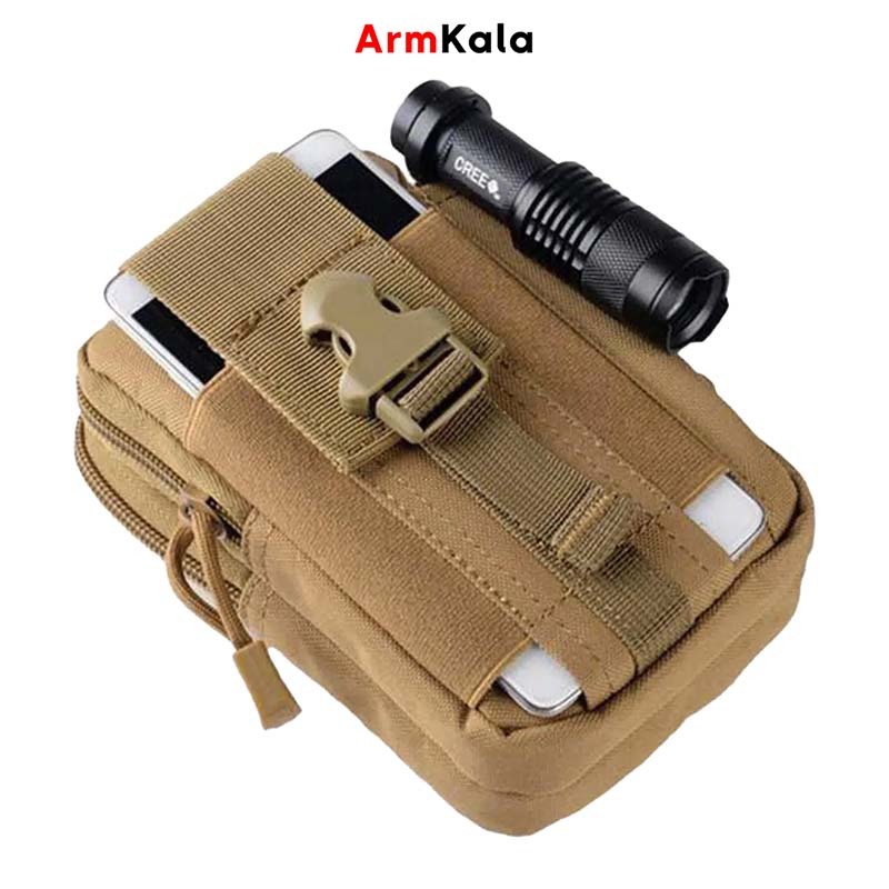 نمای جلو کیف کمری تاکتیکال