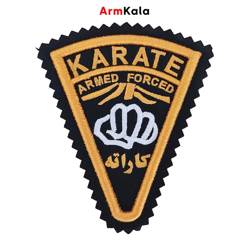  آرم بازوی کاراته مشت سفید 