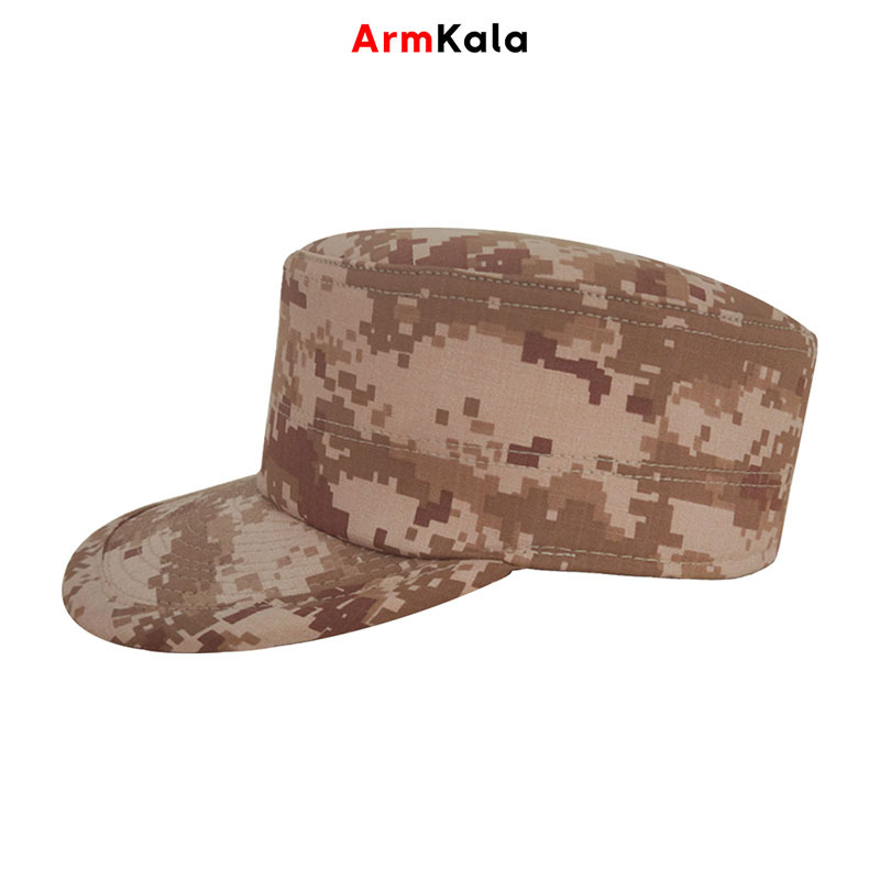  کلاه چمرانی دیجیتال خاکی 